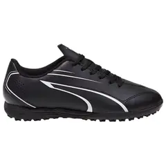 PUMA - Zapatillas Futbol Vitoria TT Jr 107487 01 Negro para Niños
