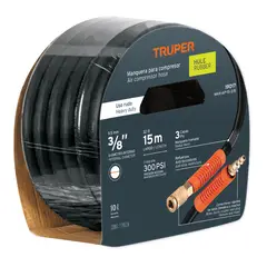 TRUPER - Manguera de Hule para compresora 3/8" 15 metros