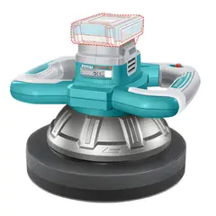 TOTAL TOOLS - Pulidora 20V 25000RPM BLMotor con Accesorios - TOPLI202548