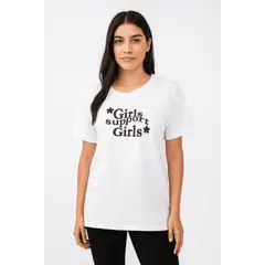 GENERICO - CAMISETA Girls Support Girls