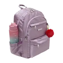 KENGAR - Mochila Alondra marca - Aceituna pastel