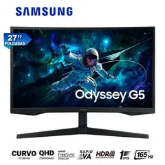 SAMSUNG - MONITOR CURVO G5 27 2K 165HZ 1MS HDMI
