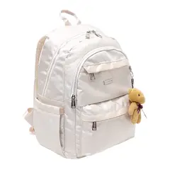 KENGAR - Mochila Alondra marca - Crema claro