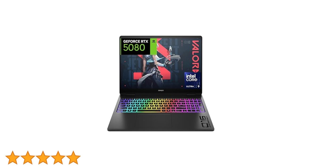 Omen Max 16 Gaming Intel Ultra 7 1tbssd-32gb-rtx5080 FHD 165HZ Negro