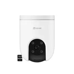 EZVIZ - Cámara Vigilancia H8C PRO 4K Audio Doblevía Luz Alarma 256GB
