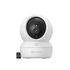 EZVIZ - Cámara Wifi H6C PRO 4K Audio 2vía Botónllamada Detección Ruido 128GB