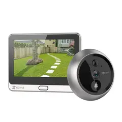 EZVIZ - Mirilla con Timbre DP2 2K Audio Bidireccional Pantalla táctil