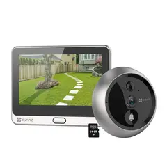 EZVIZ - Mirilla Timbre DP2 2K Audio Bidireccional Pantalla táctil 64GB