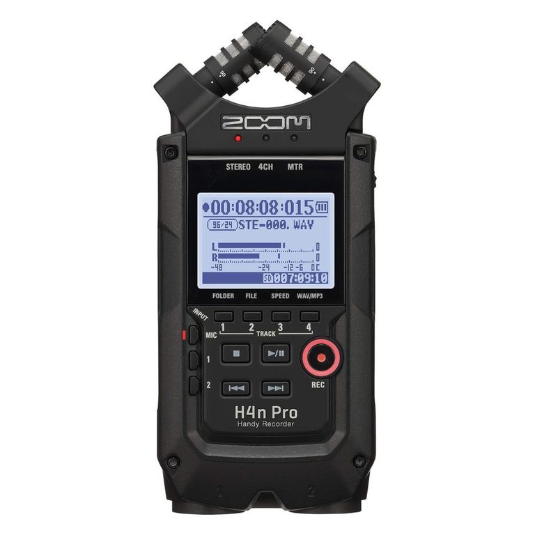 Grabadora Digital H4n Pro Black de 4 Canales