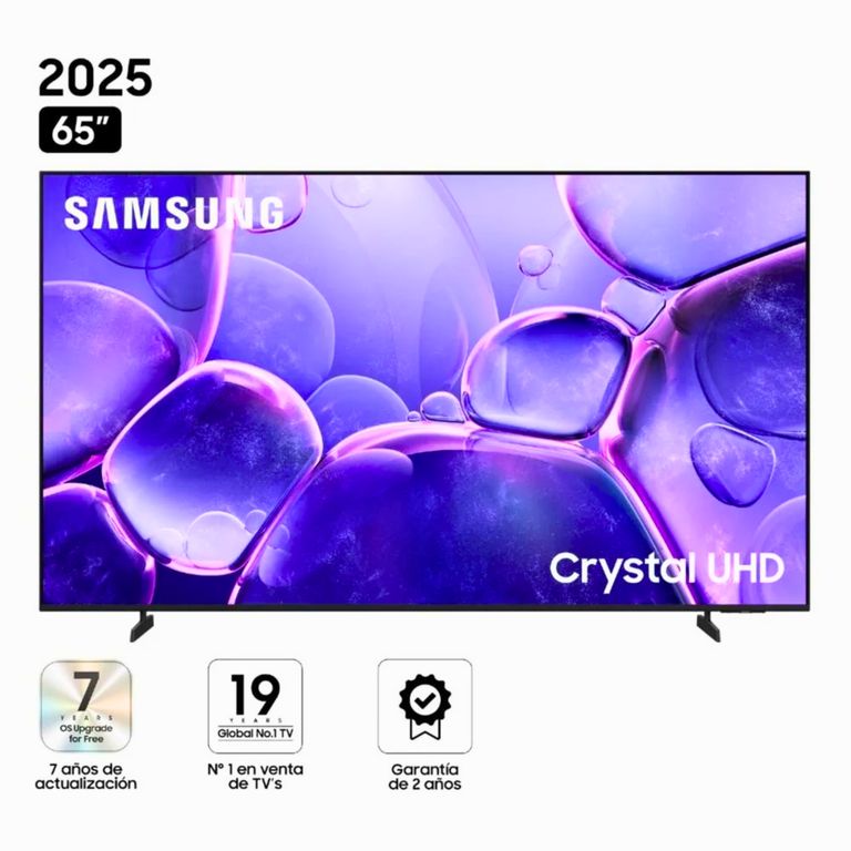 Televisor Crystal UHD 65" UN65U8000FGXPE Smart TV (2025)
