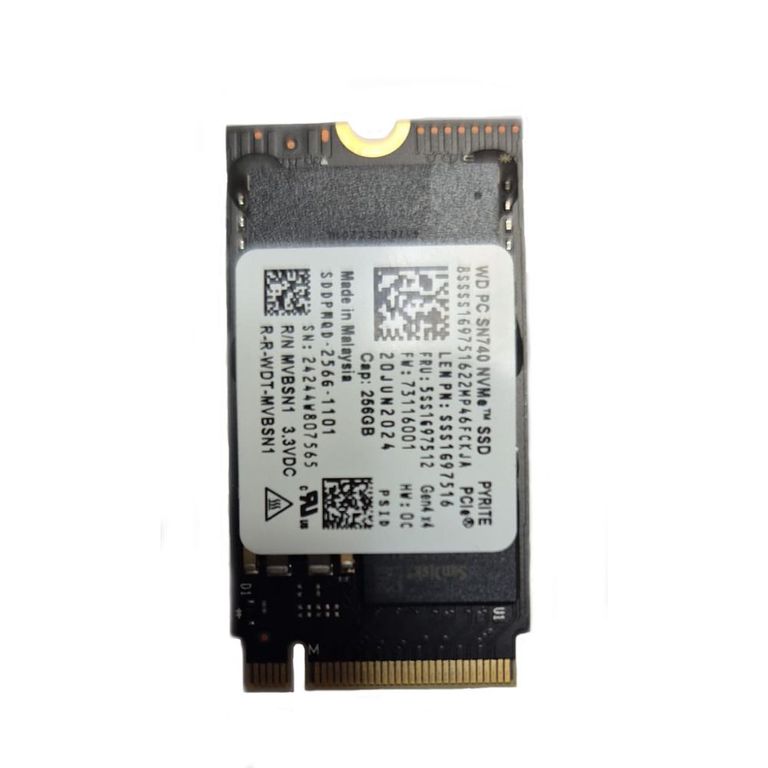 DISCO SOLIDO WESTERN DIGITAL M2 256GB NVME 2242 OEM