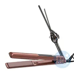 GAMA - Combo Alisadora Marula BECHS0000002227 y Rizador Kemei de 9mm