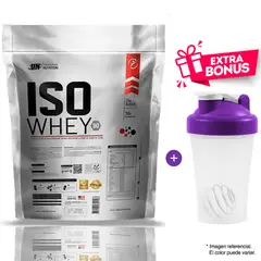 UNIVERSE NUTRITION - PROTEÍNA ISOLATADA ISO WHEY DE 5KG VAINILLA MÁS SHAKER