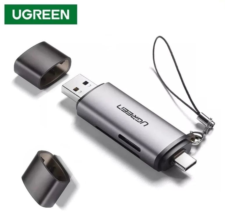 Lector De Tarjetas Sd Tf 5 Gbps Usb 3.0 Usb C