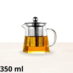 ICHIMATSU - Tetera de vidrio borosilicato con filtro 350 ml