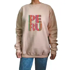 GENERICO - Polera Mujer Diseño PERU - Beige