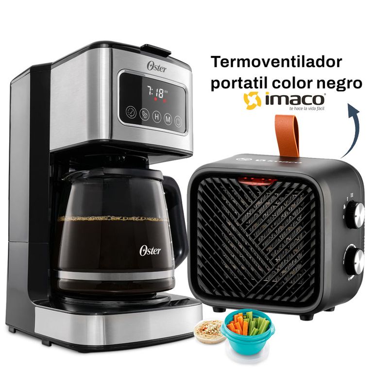 Cafetera Bvstdc4403 + Termoventilador portatil ITC1510N Imaco