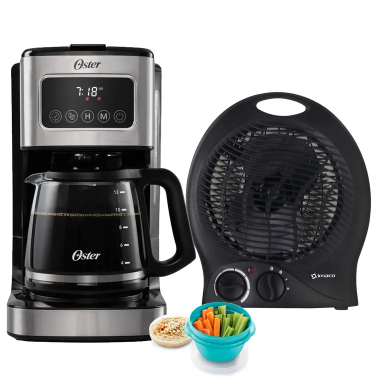 Cafetera 12 Tz Bvstdc4403 + Termoventilador Portatil NF15C Imaco