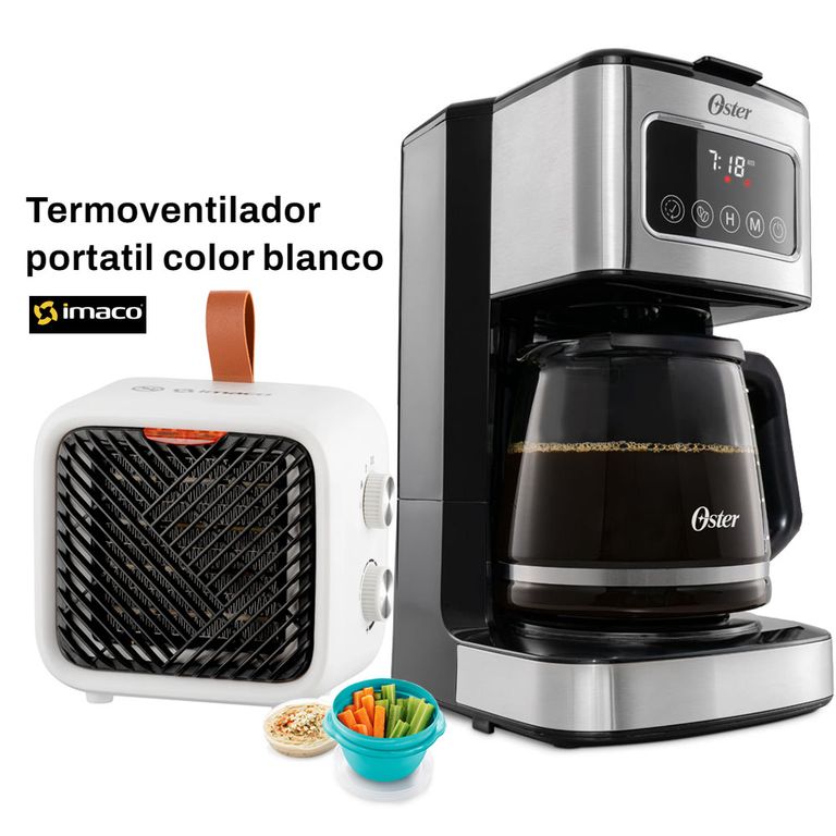 Cafetera Bvstdc4403 + Termoventilador portatil ITC1510N Imaco