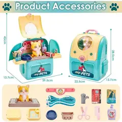 GENERICO - Mochila Veterinario con Mascota