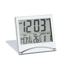 GENERICO - Reloj de mesa escritorio multifuncional con calendario alarma y temperatura