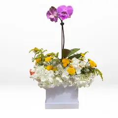 GENERICO - Arreglo Floral Eliana - Flores amarillas - Arreglo floral