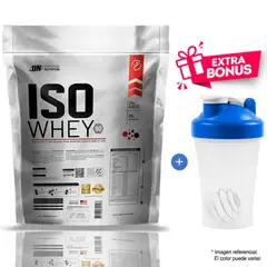 UNIVERSE NUTRITION - PROTEÍNA ISOLATADA ISO WHEY DE 5KG COOKIES AND CREAM MÁS SHAKER
