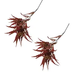 FLORIPA - Set de 2 Varas de Hojas Artificiales de 90cm 8501-RJ FLORIPASTORE