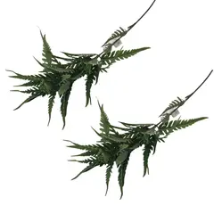 FLORIPA - Set de 2 Varas de Hojas Artificiales de 90cm 8501-VD FLORIPASTORE