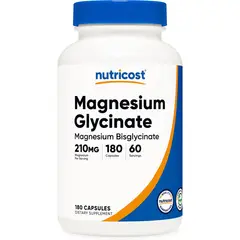 NUTRICOST - Magnesium Glycinate Glicinato de Magnesio Bisglicinato