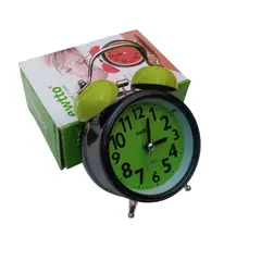 GENERICO - Reloj Despertador Campana - decora habitación de niños en verde