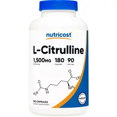 NUTRICOST - L Citrulline Citrulina 1500 mg