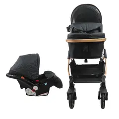 BABY CAM - Coche travel system galaxy negro