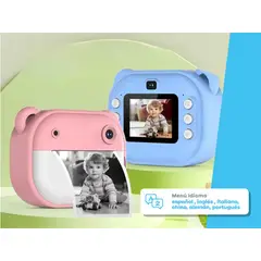 GENERICO - CAMARA DIGITAL PARA NIÑAS CON IMPRESION INSTANTANEA