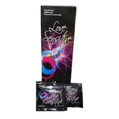 GENERICO - Caja De Lubricante Gel Love Sensitive De 50 Sachets