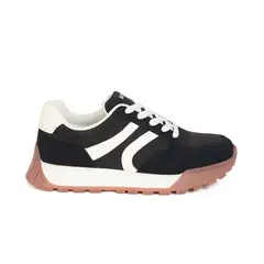 STHEF - ZAPATILLA MUJER CASUAL BLACK 8134