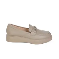 STHEF - MOCASIN MUJER TAUPE 8117