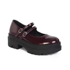 STHEF - MOCASIN MUJER BURGUNDY 8106