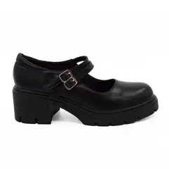 STHEF - MOCASIN MUJER NEGRO 8119