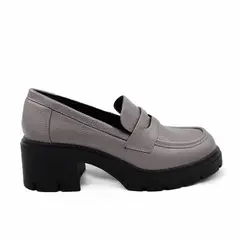 STHEF - MOCASIN MUJER PEWTER 8120