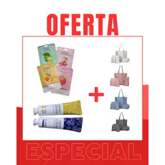 BIOAQUA - Mascarillas faciales 10 und + 2 cremas de manos + obsequio