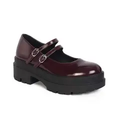 STHEF - Mocasin Mujer Burgundy 8106 Rojo 1128670