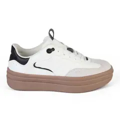 STHEF - ZAPATILLA MUJER CASUAL WHITE 7975