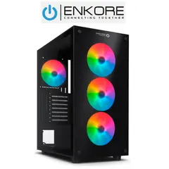 ENKORE - Case Gamer FALCON+ ENK 5000-RGB 4FAN 12CM RAINBOW