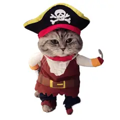 GIOIO - Disfraz de Pirata para Mascota Perro o Gato S