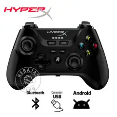 HYPERX - Gamepad Clutch Compatible con Pc USB-C Bluetooth y 24GHz