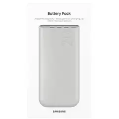 SAMSUNG - Power Bank 20000mah 45w Battery Pack P4520 Beige