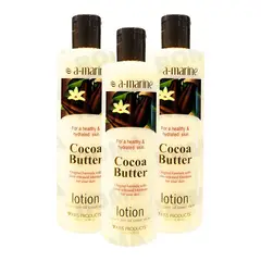 GENERICO - PACK 3 CREMA CORPORAL MANTECA DE CACAO 500ML