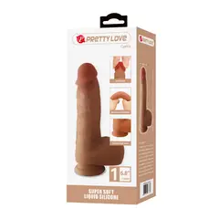 PRETTY LOVE - “SUPER GRUESO” - DILDO REALISTA CURTIS 17 CM