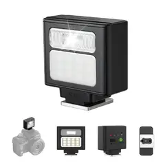 ULANZI - Mini Flash Compacto SL02 para Cámaras